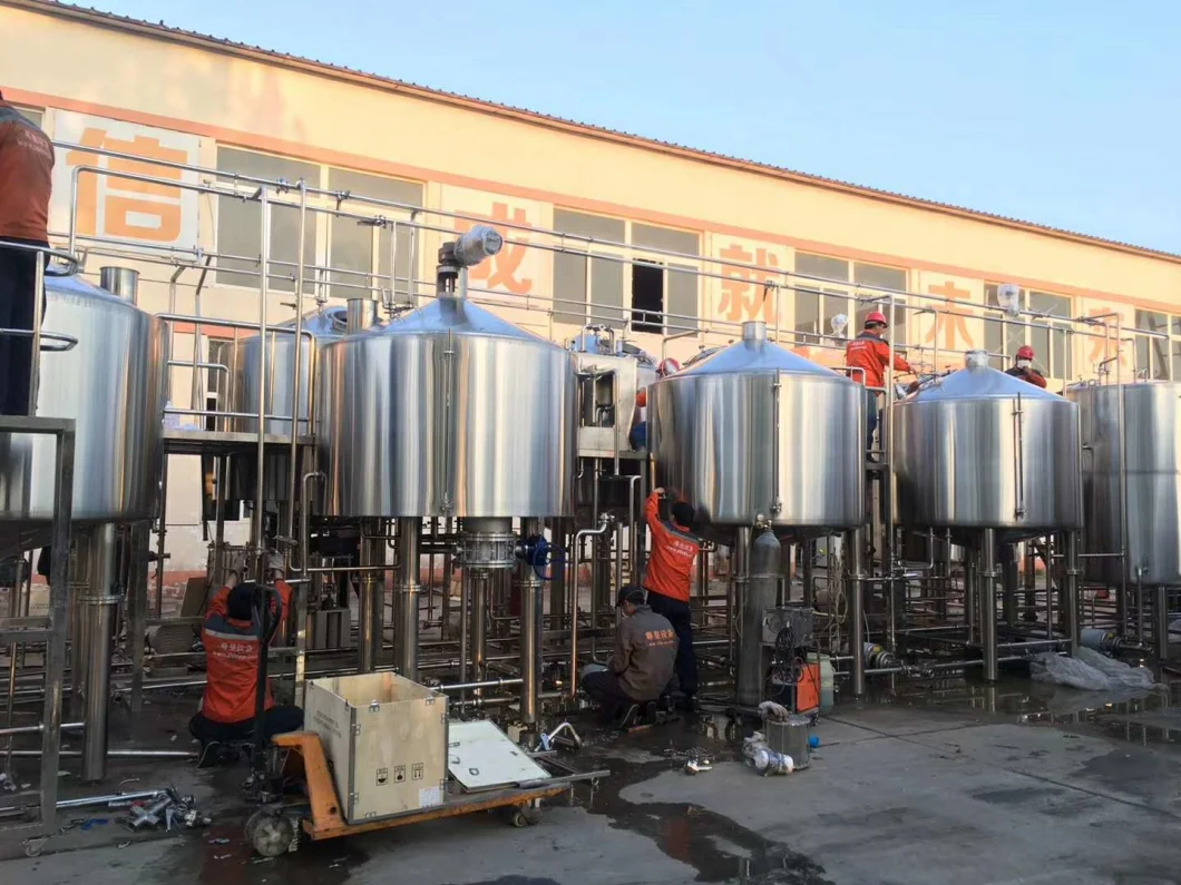 Big Brewery Turnkey Beer Brewing Brewhouse with CE and ISO