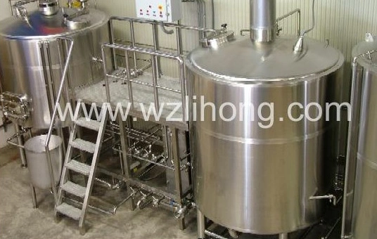 Stainless Steel Brewhouse for Beer Production