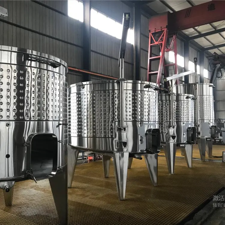 Customized Wine Equipment Stainless Steel Wine Tank Variable Capacity Tank