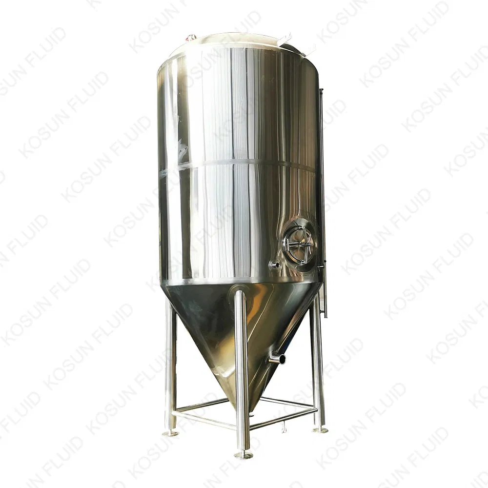 Biergärtank mit Edelstahlmantel