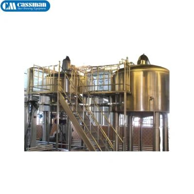 Cassman 30bbl 40bbl 50bbl Große schlüsselfertige industrielle Bierherstellungsausrüstung