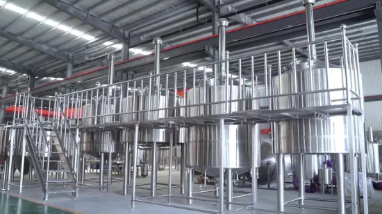 2000L kommerzielle Bierbrauanlage Mikrobrauerei, automatische 2000L Craft Beer-Ausrüstung, 2000L Sudhaus aus China