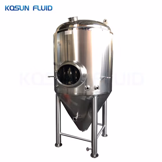 Joston 1000L Edelstahl-Gärtank für die Bierherstellung mit Glykolkühlung