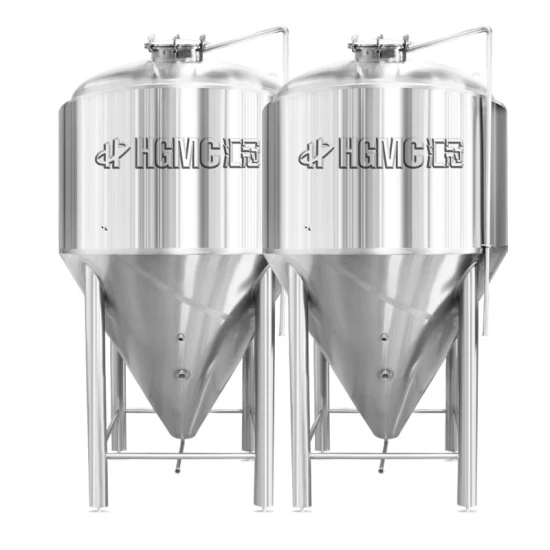 Industrieller konischer Gärtank für Bier aus Edelstahl, 1000 l, 2000 l, 3000 l, 5000 l, großer Biergärtank